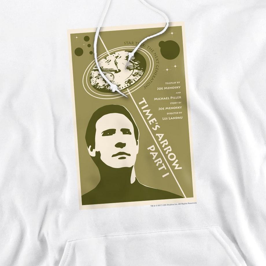 Star Trek The Next Generation Season 5 Episode 26 Felpa con Cappuccio  