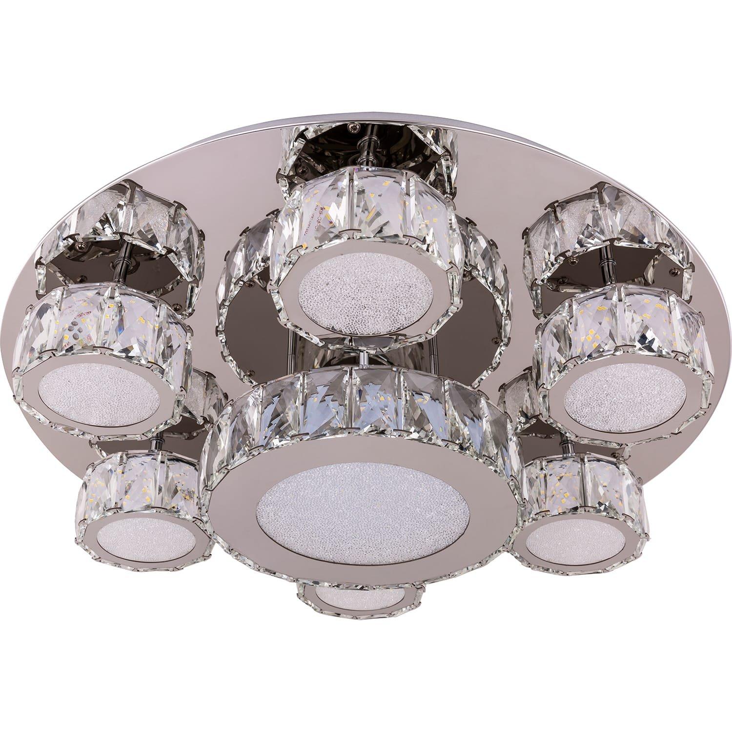 mutoni Plafonnier Amur Chrome 1xLED  