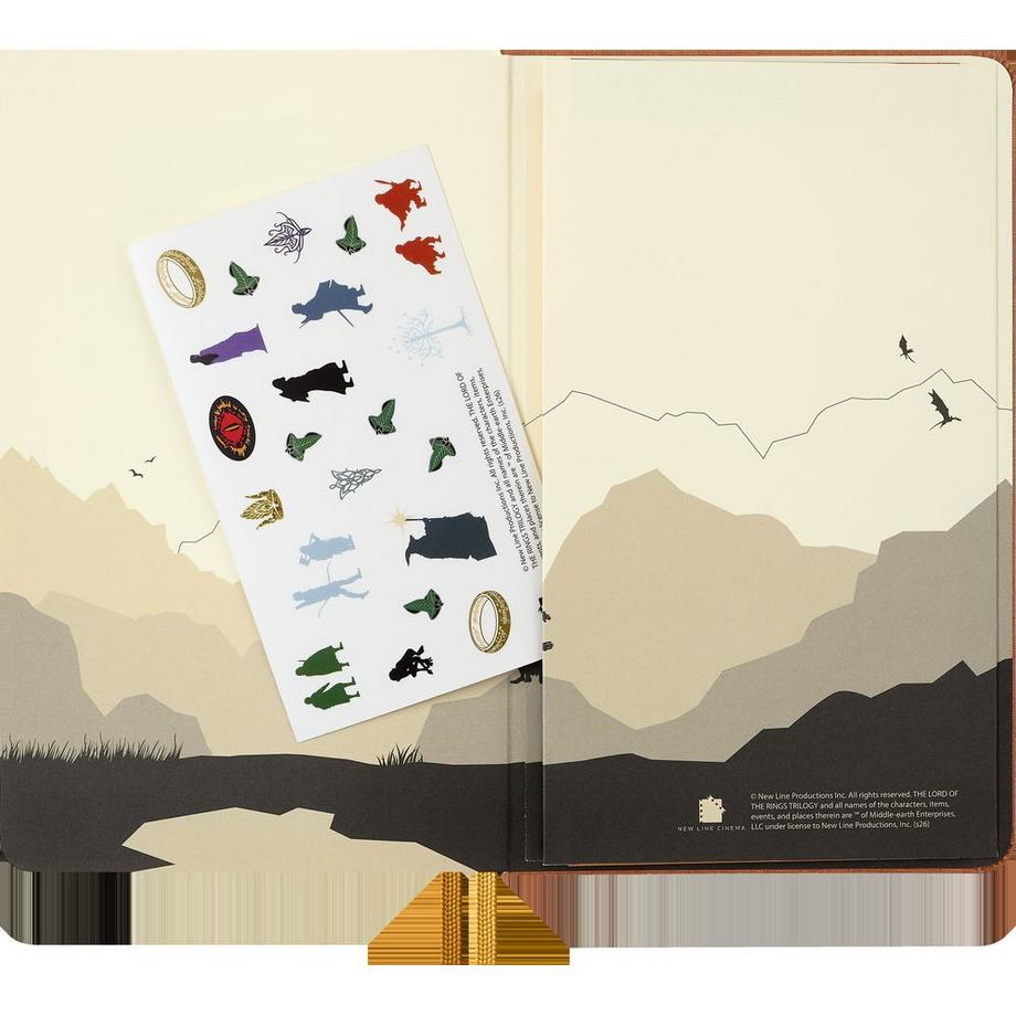 MOLESKINE Notizbuch Herr Der Ringe 176 Blatt  