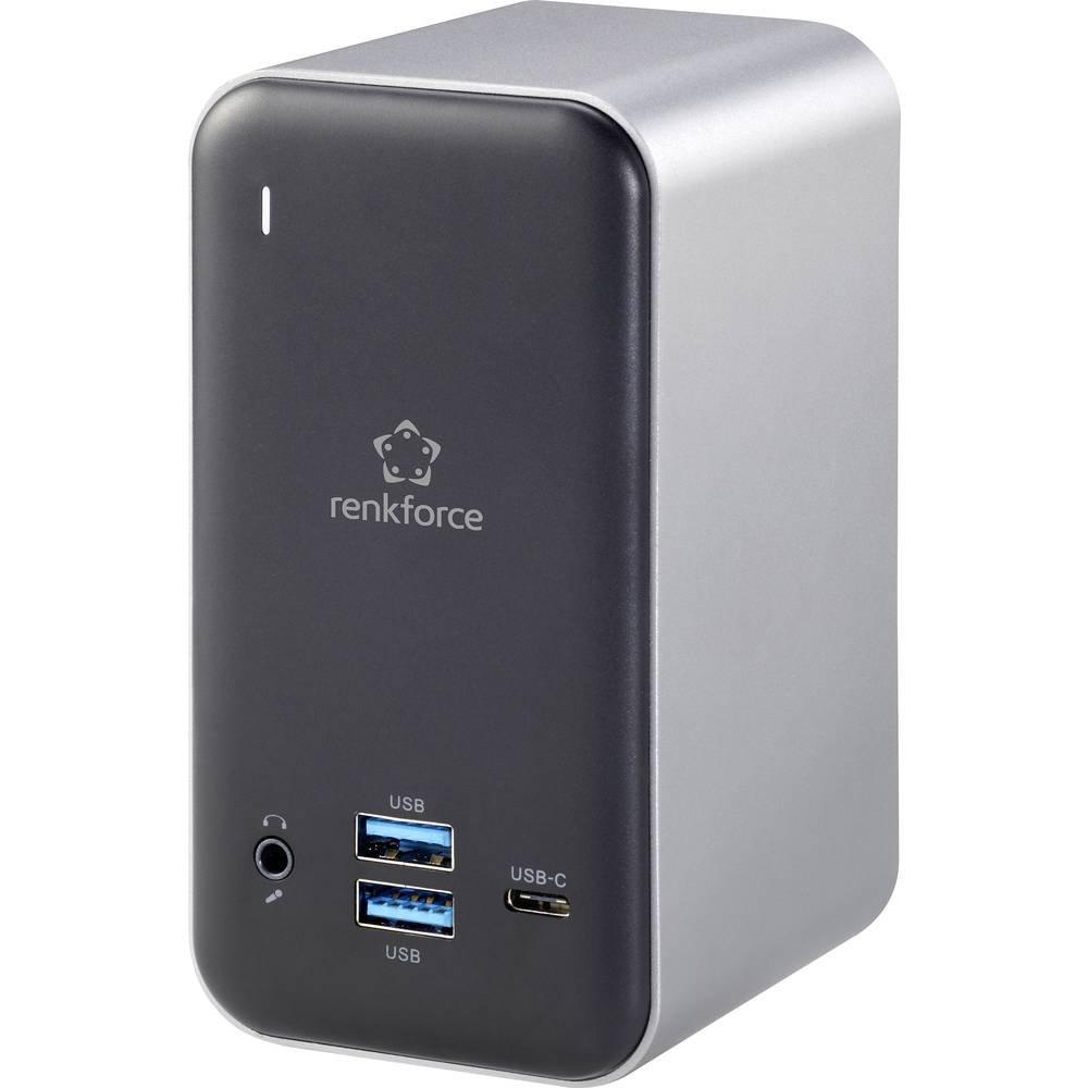 Renkforce  Renkforce Notebook Dockingstation USB-C® RF-DKS-650 Adatto per marchio (Notebook Dockingstations): universal 