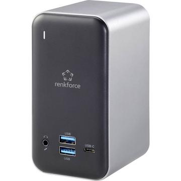 Renkforce Notebook Dockingstation USB-C® RF-DKS-650 Adatto per marchio (Notebook Dockingstations): universal