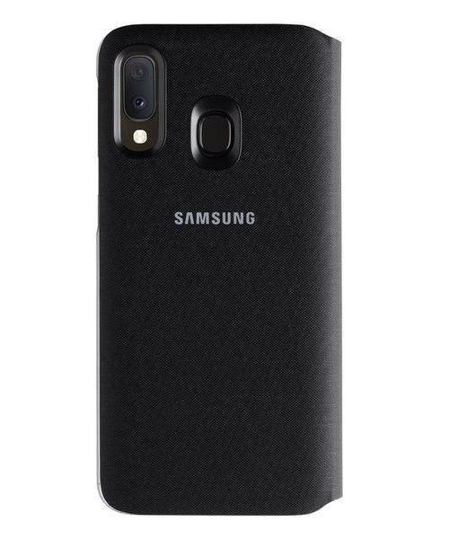 SAMSUNG  Etui folio  Wallet Cover Noir pour Galaxy A20e 