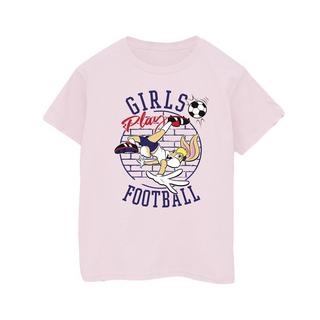 LOONEY TUNES  Tshirt GIRLS PLAY FOOTBALL 