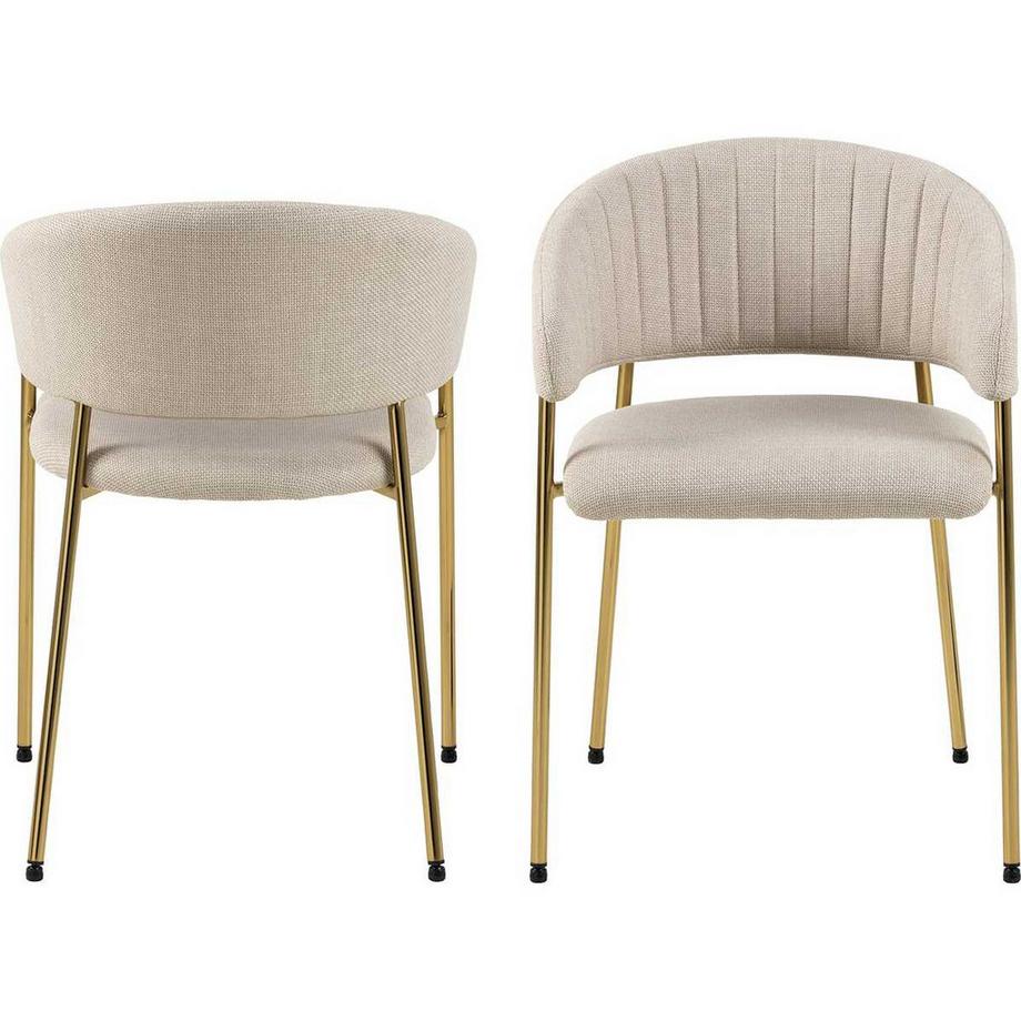 mutoni Esszimmerstuhl mit Armlehnen Annecy (1 Stück)  