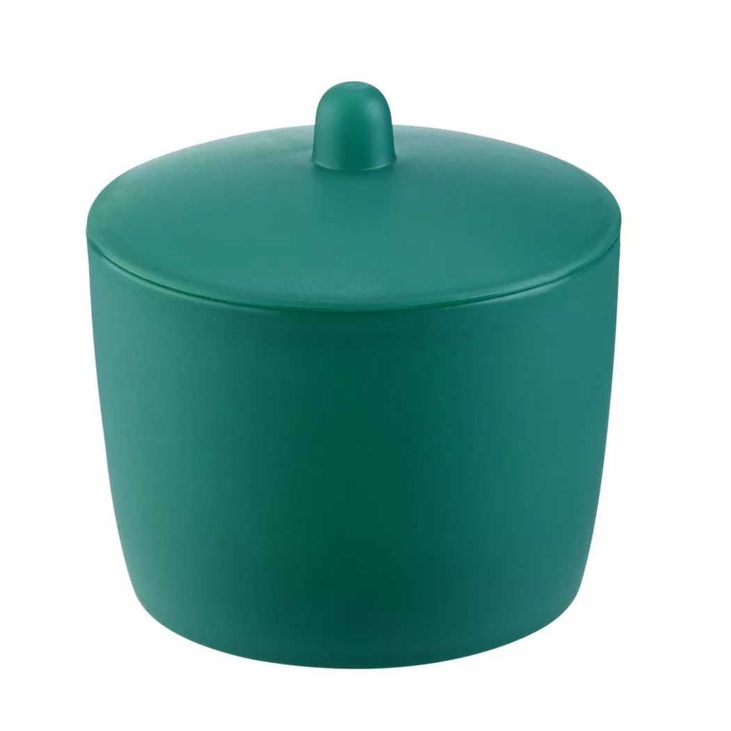 Diaqua - Scatola cosm. Trend Frosted emerald verde trasparente, 10cm, Verde Prato