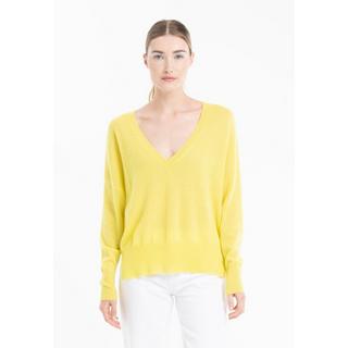 Studio Cashmere8 RIA 3 Oversize Pullover tiefer V-Ausschnitt  