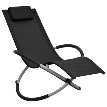 Chaise longue enfant métal