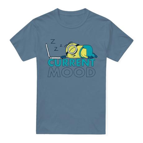 minions Monday Mood T-Shirt Stampata  