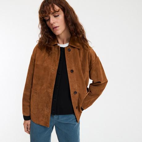 La Redoute Collections Giacca in Pelle di Capra  