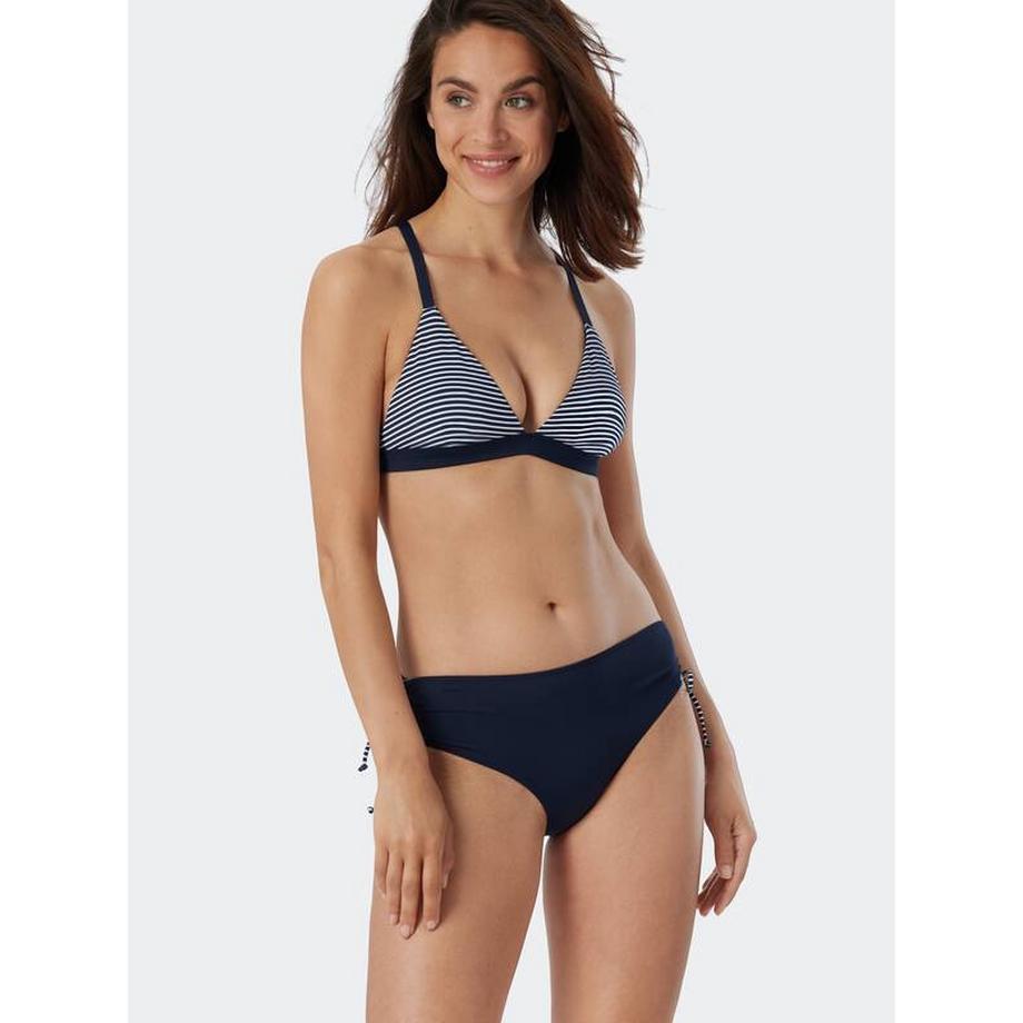 Schiesser Triangle Bikini Top Gestreift  