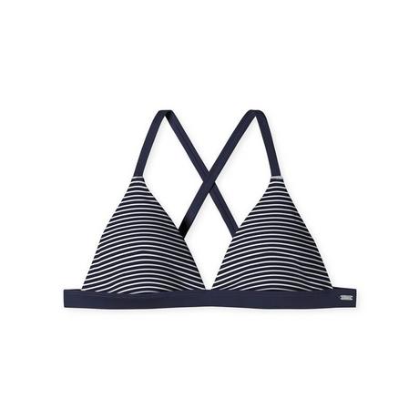 Schiesser Triangle Bikini Top Gestreift  
