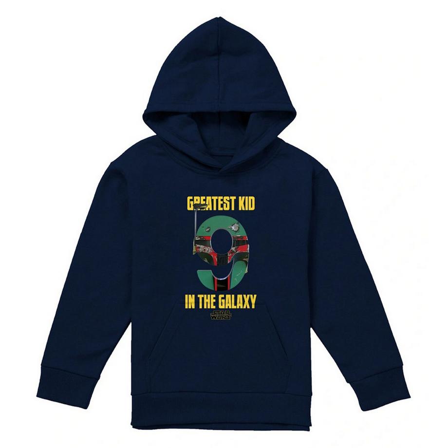 Greatest Kid In The Galaxy Felpa Con Cappuccio Boba Fett