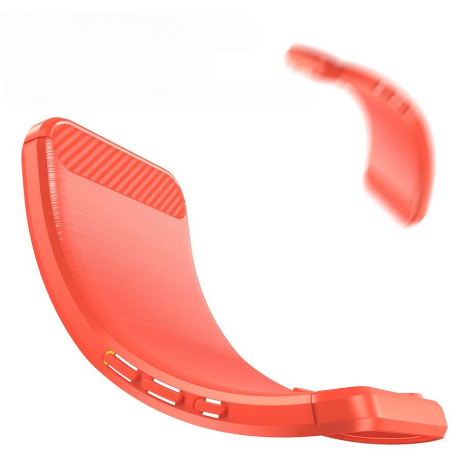 Cover-Discount  Galaxy S25 Edge - Metall Carbon Look Hülle 