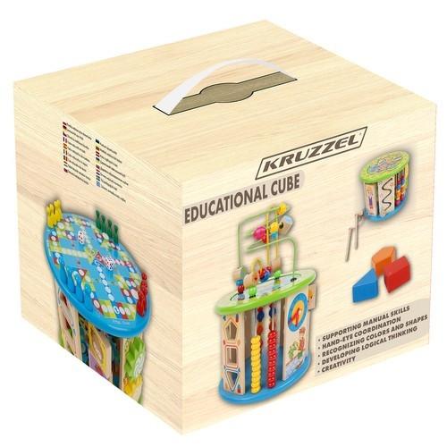 Kruzzel  Cubo educativo in legno Kruzzel 24670 
