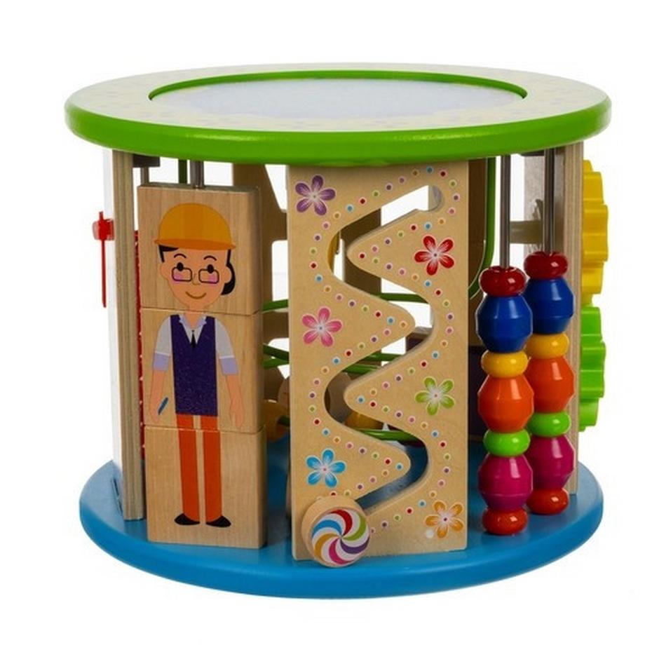 Kruzzel  Cube éducatif en bois Kruzzel 24670 