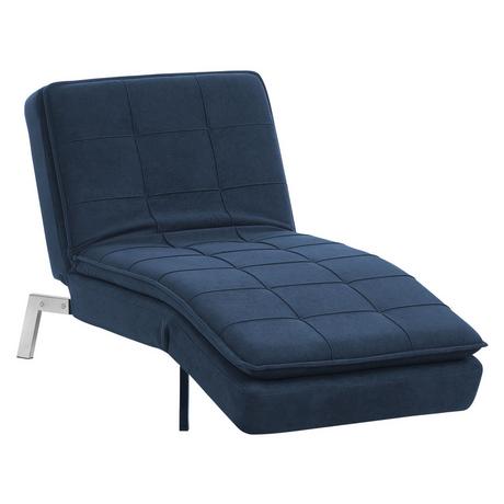 Beliani Chaiselongue aus Stoff Modern LOIRET  