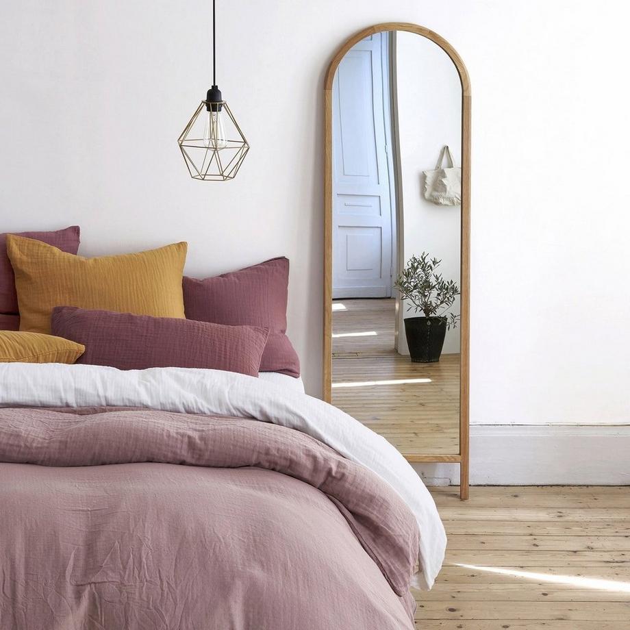 La Redoute Intérieurs Miroir sur pied / psyché en chêne 50x170 cm  