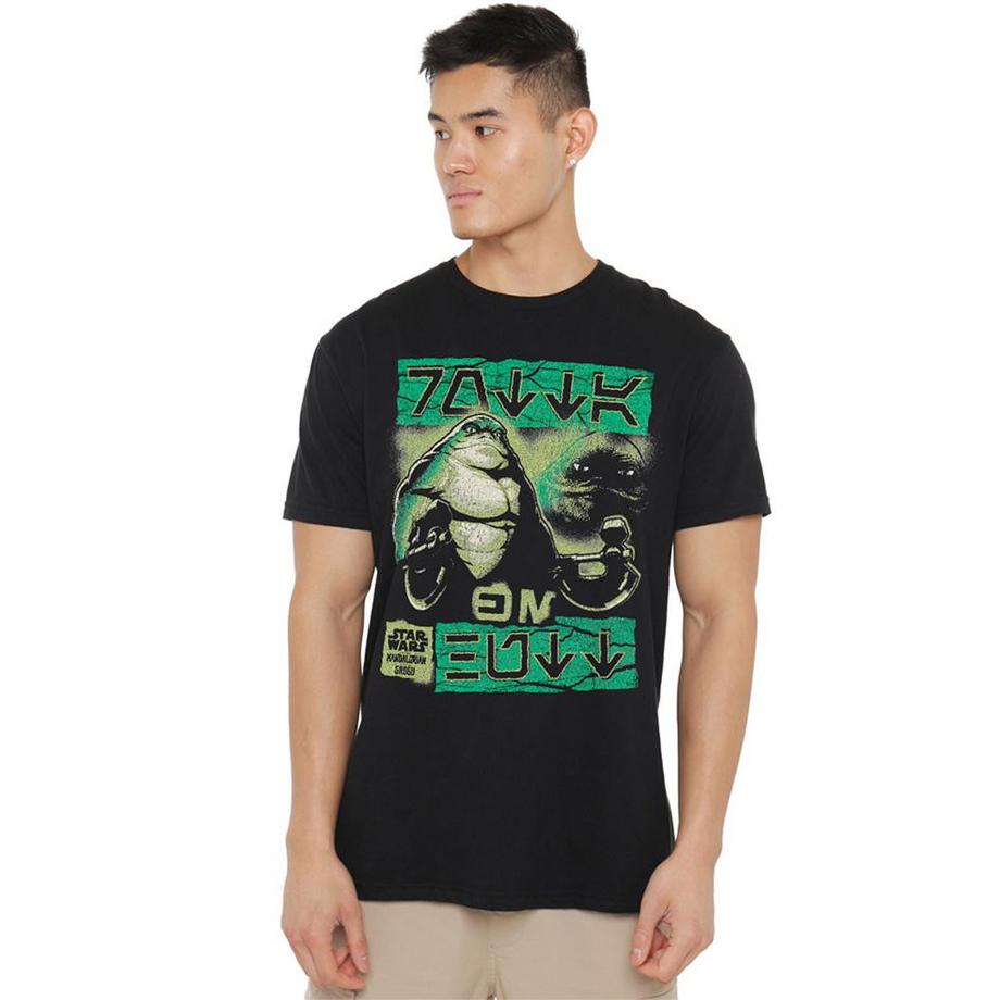 Star Wars: The Mandalorian  T-ShirtMotif Grogu Rotta The Hutt 