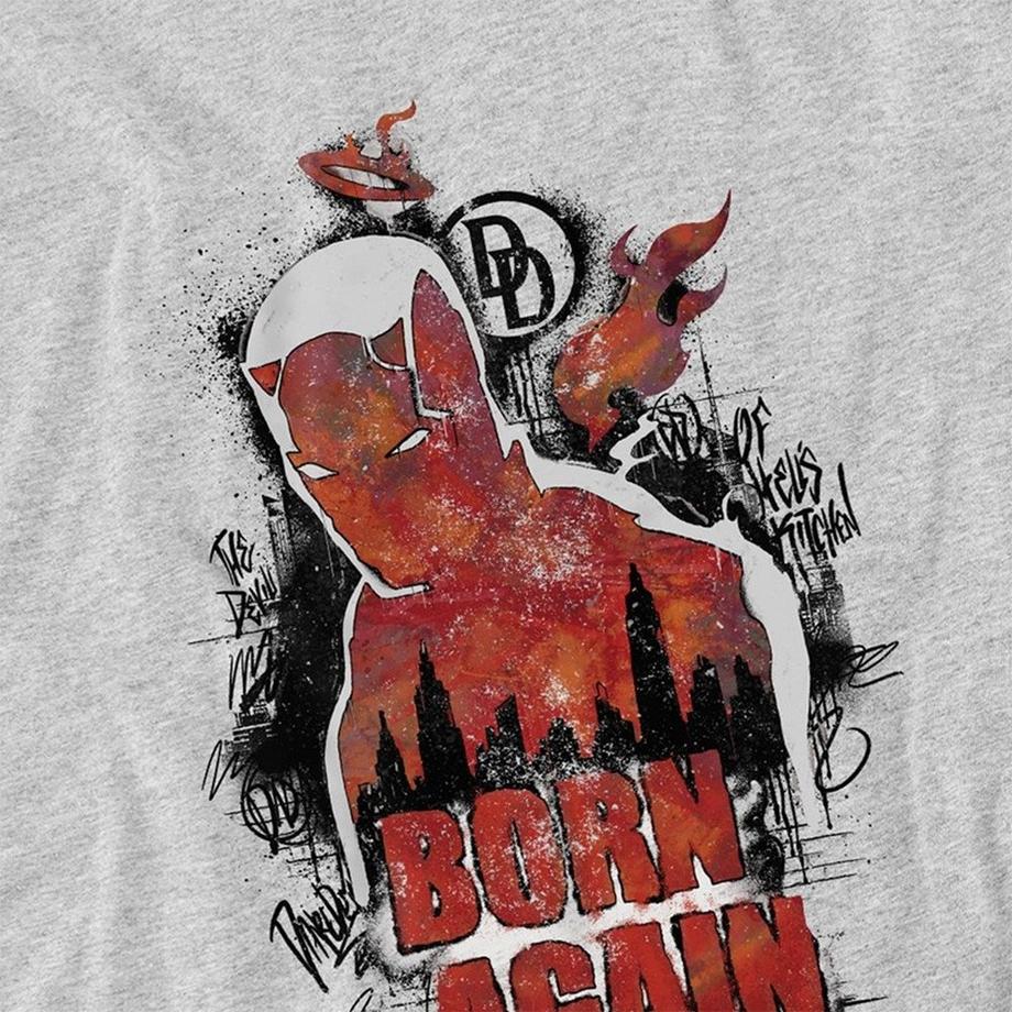 Daredevil  Born Again Maglietta Graffiti 