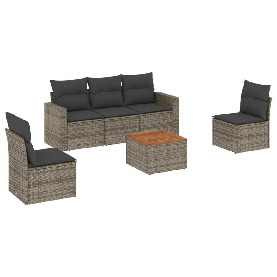 Garten sofagarnitur poly-rattan