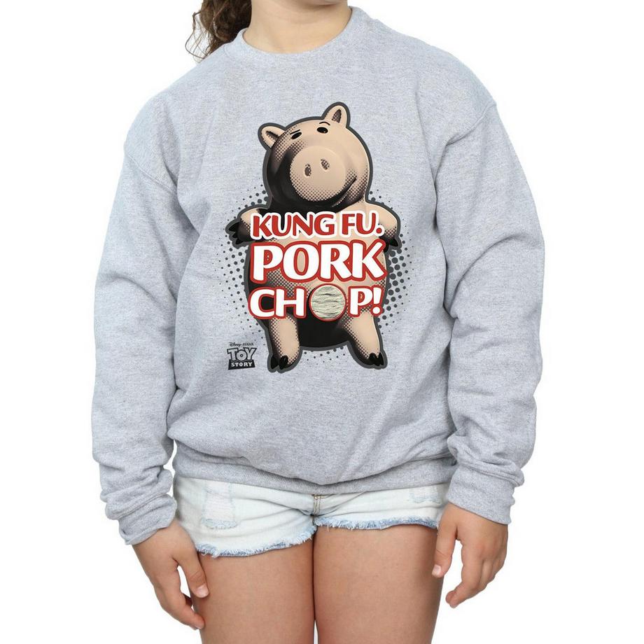 Disney  Toy Story Kung Fu Pork Chop Sweatshirt 