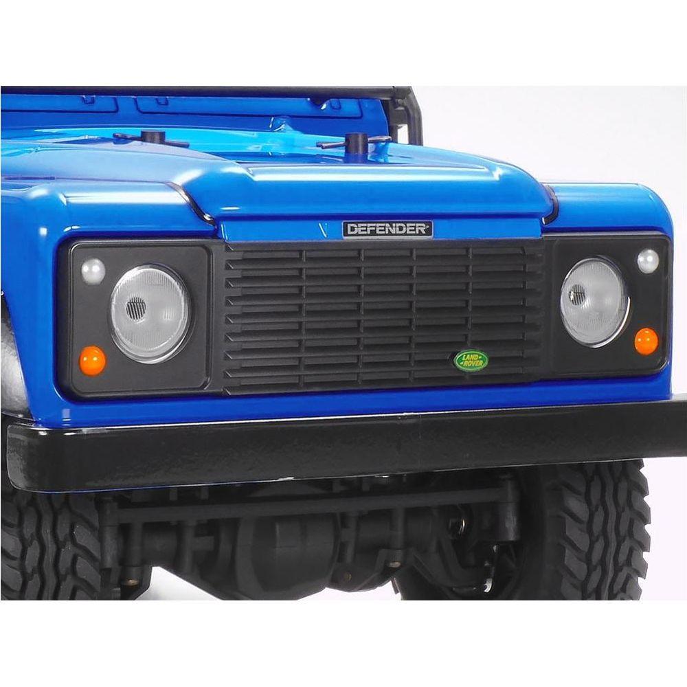 Tamiya  Scale Crawler Land Rover Defender D90 Blau, CC-02 1:10, Kit 