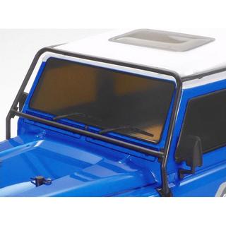 Tamiya  Scale Crawler Land Rover Defender D90 Blau, CC-02 1:10, Kit 