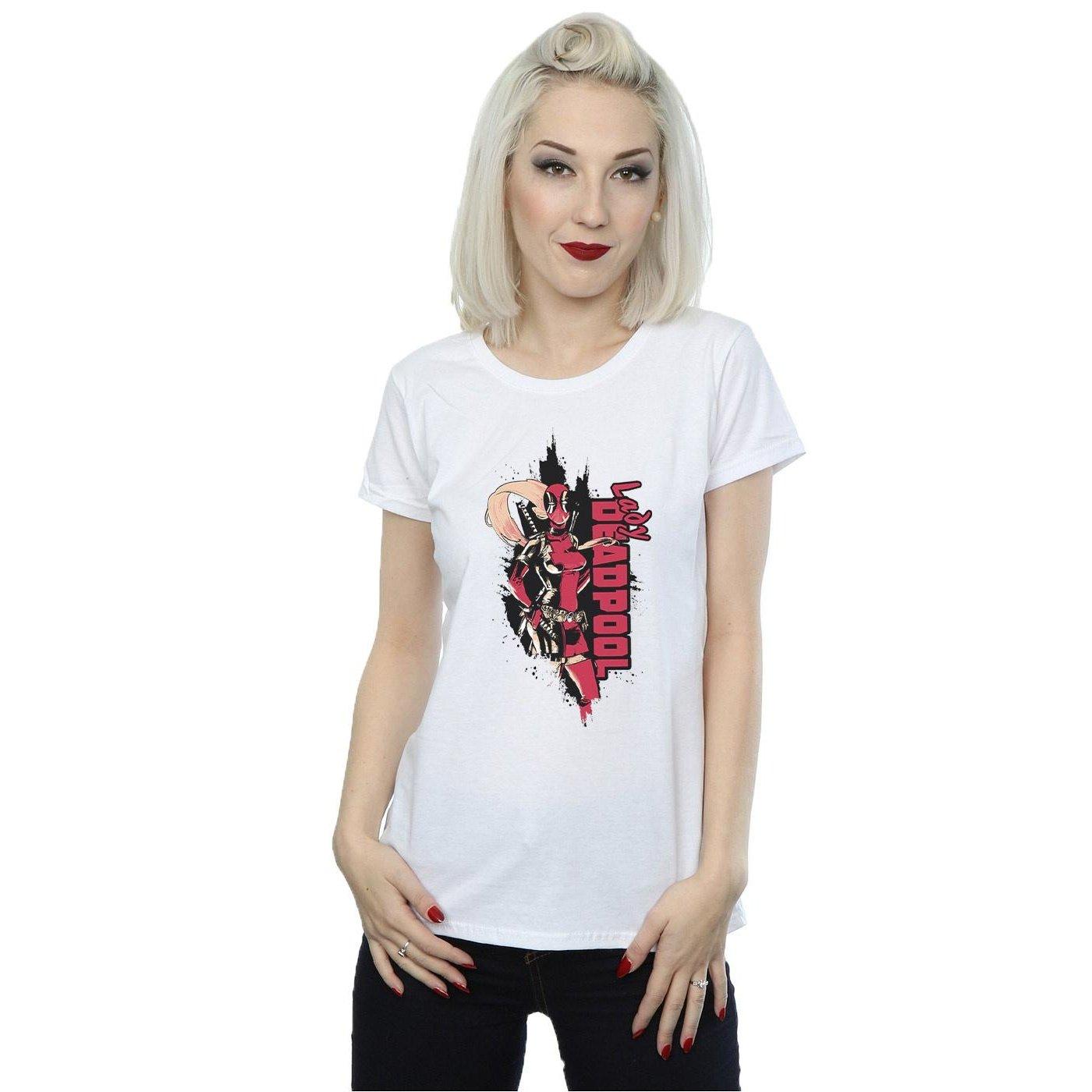 MARVEL  Tshirt LADY DEADPOOL 