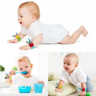 Activity-board  Baby Rassel Spielzeug Tier Handgelenk Rassel 