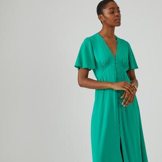 La Redoute Collections  Ausgestelltes Kleid mit V-Ausschnitt 