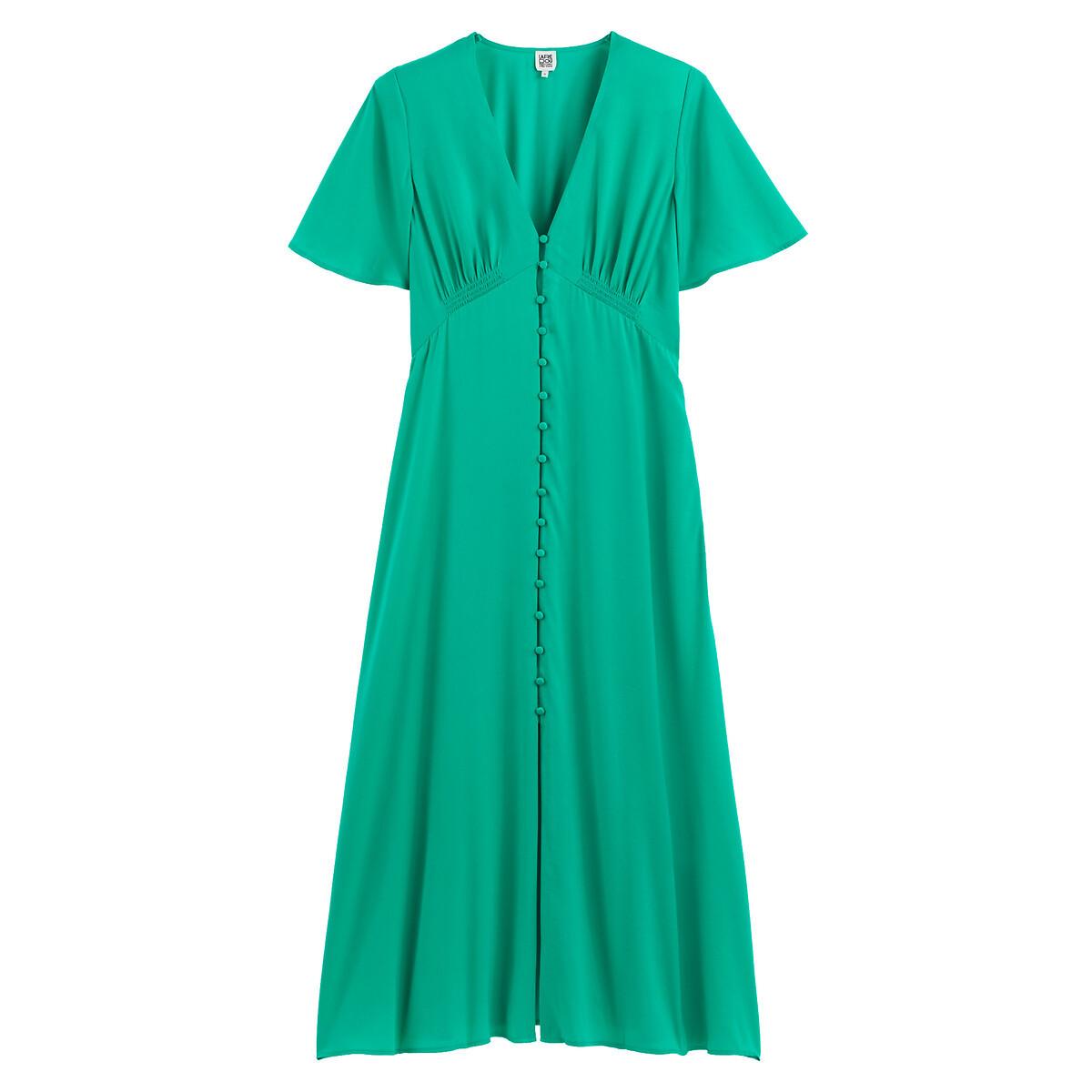 La Redoute Collections  Ausgestelltes Kleid mit V-Ausschnitt 