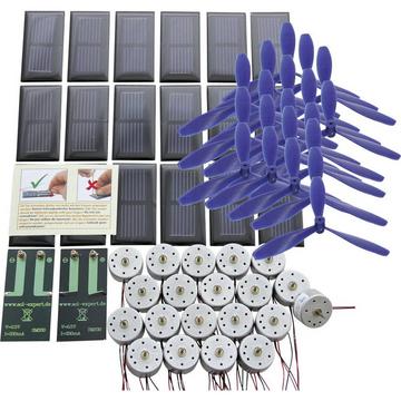 Kit solaire de base avec connexions à visser pour l'éducation
