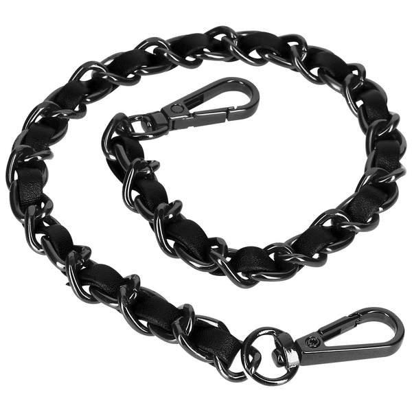 Avizar  Handyschmuck, geflochtene Kette Schwarz 