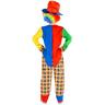 Tectake  Costume pour enfant / ado Clown Coup de chaussette 
