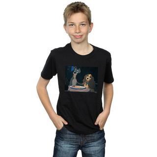 Disney  Tshirt LADY AND THE TRAMP SPAGHETTI SLURP 