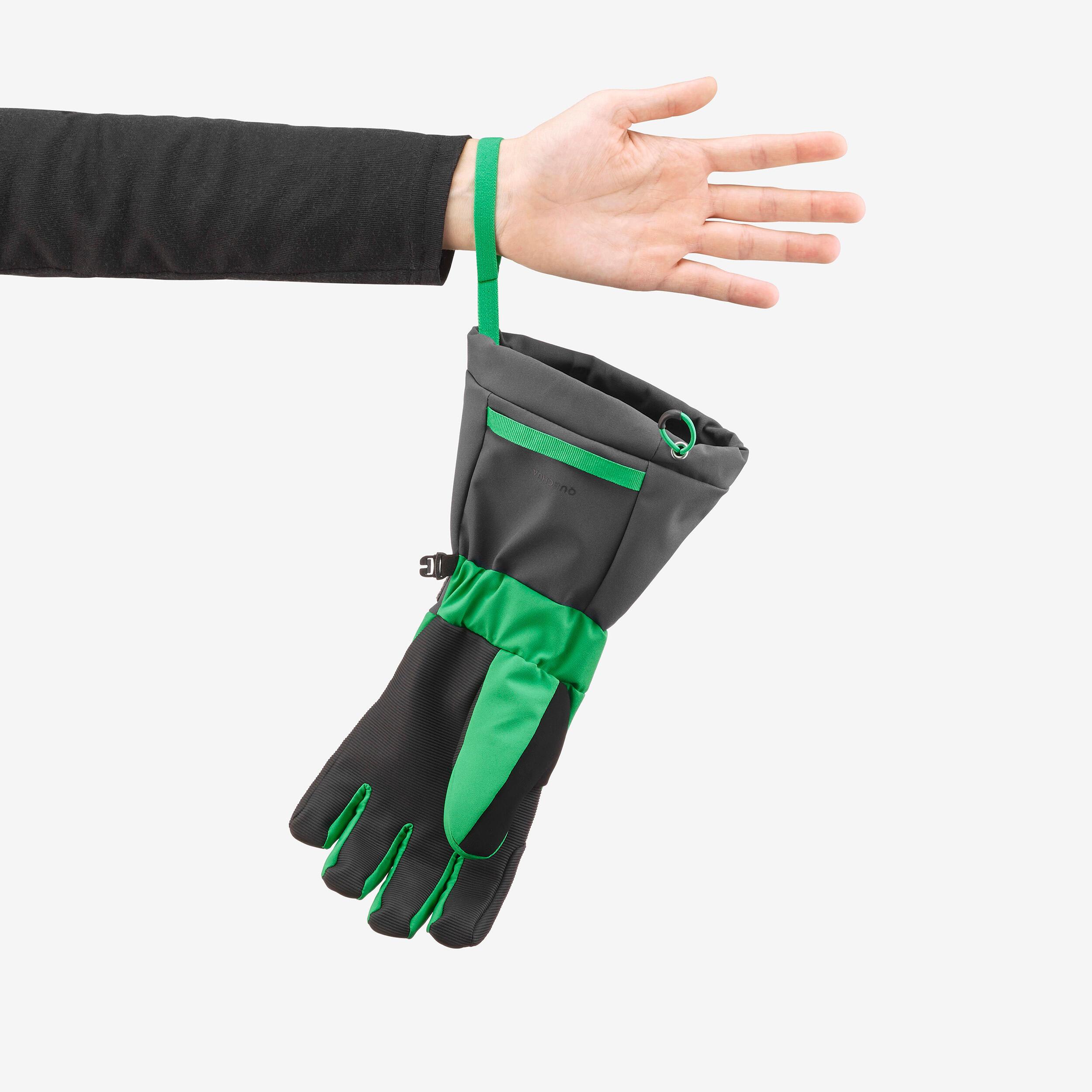 WEDZE  Gants de ski enfant chauds polyester 