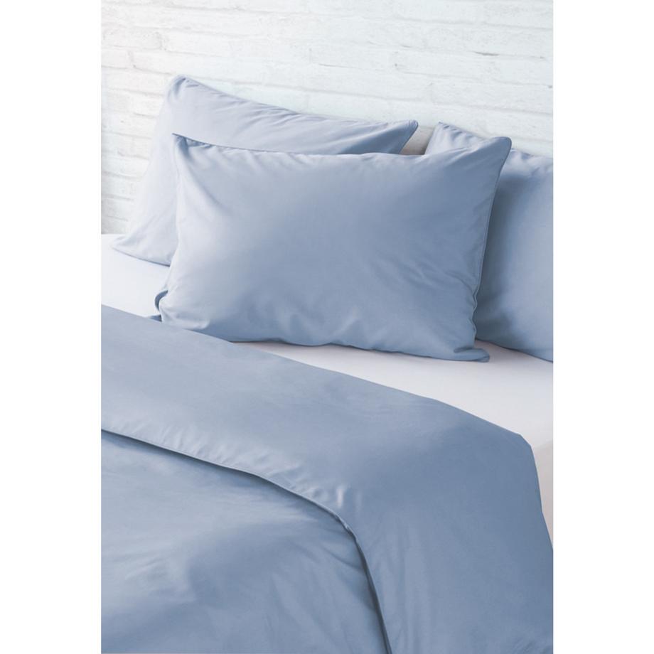 Living Home Uni Percale Housse de Couette  