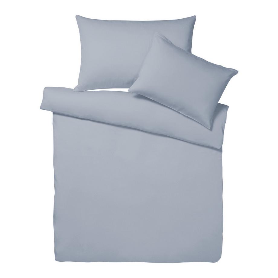 Living Home Uni Percale Housse de Couette  