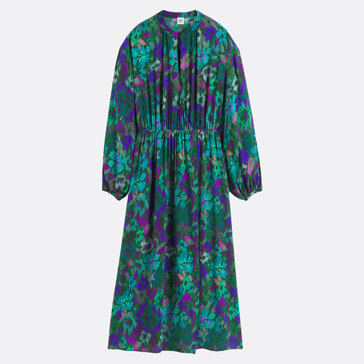 La Redoute Collections Robe longue évasée fleurie  