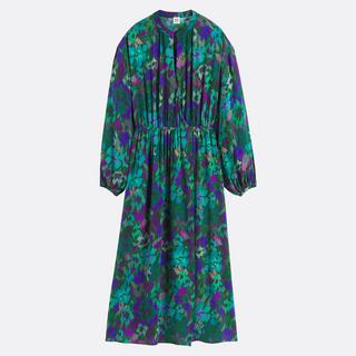 La Redoute Collections Robe longue évasée fleurie  