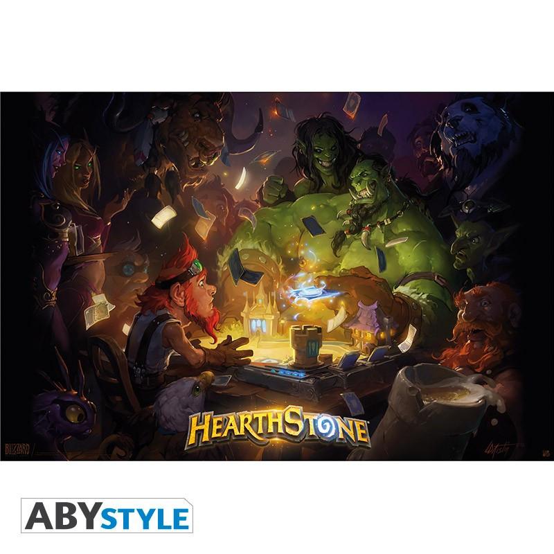 Abystyle Poster - Rolled and shrink-wrapped - Hearthstone - Key Art  