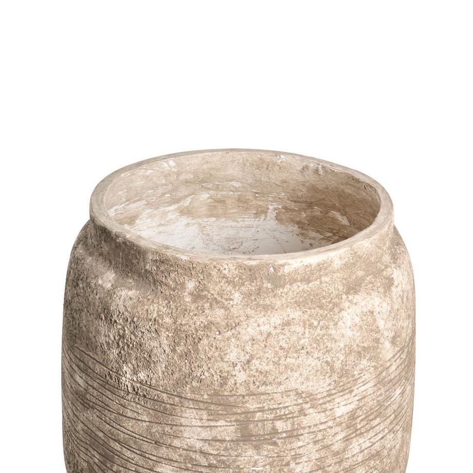 Beliani Vaso per piante en Fibra d'argilla Moderno ARGOSTOLI  