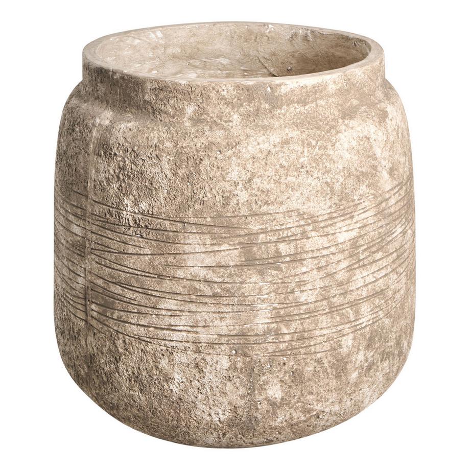 Beliani Vaso per piante en Fibra d'argilla Moderno ARGOSTOLI  