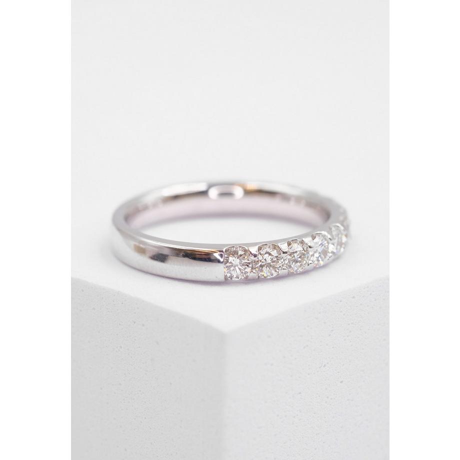 MUAU Schmuck  Ring Diamant 0.75ct. Weissgold 750 