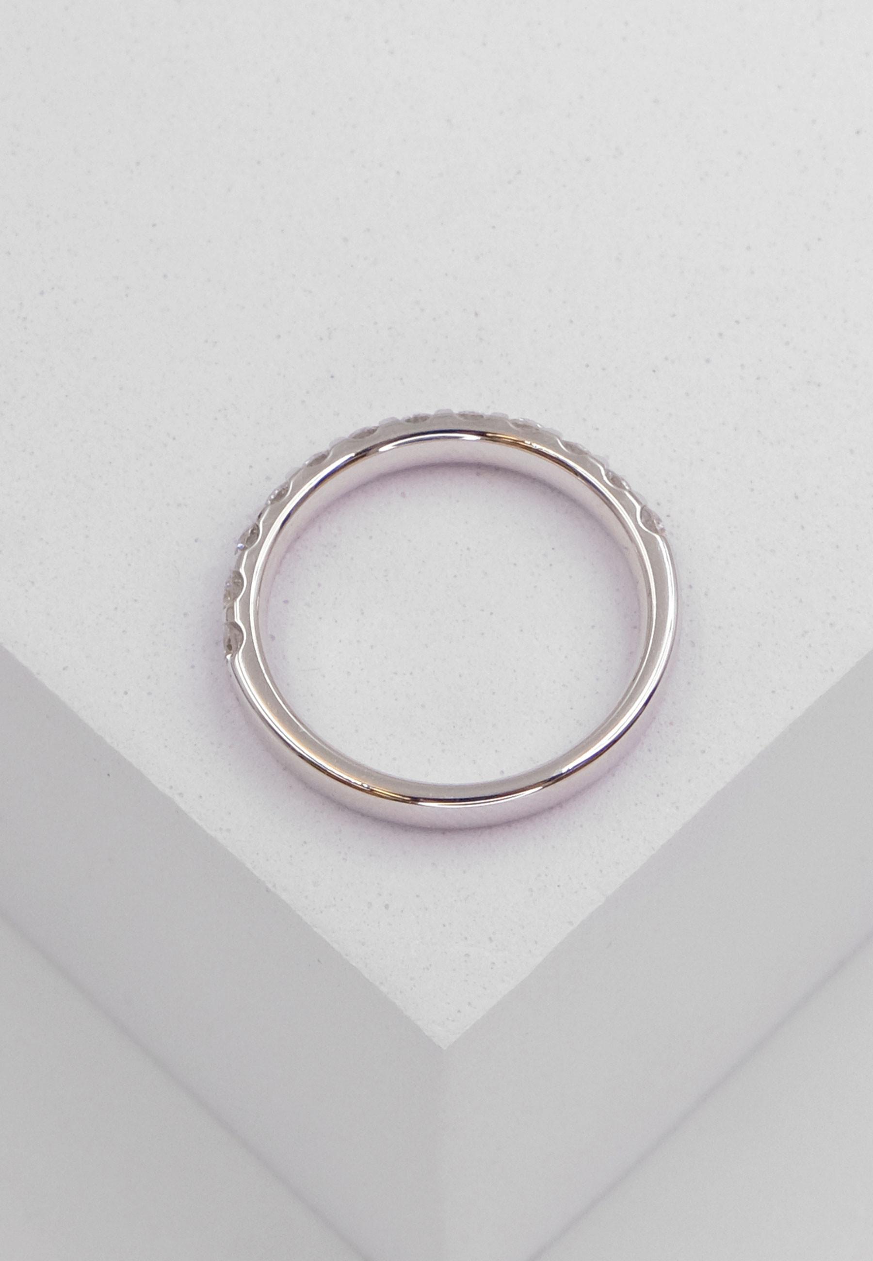 MUAU Schmuck  Ring Diamant 0.75ct. Weissgold 750 