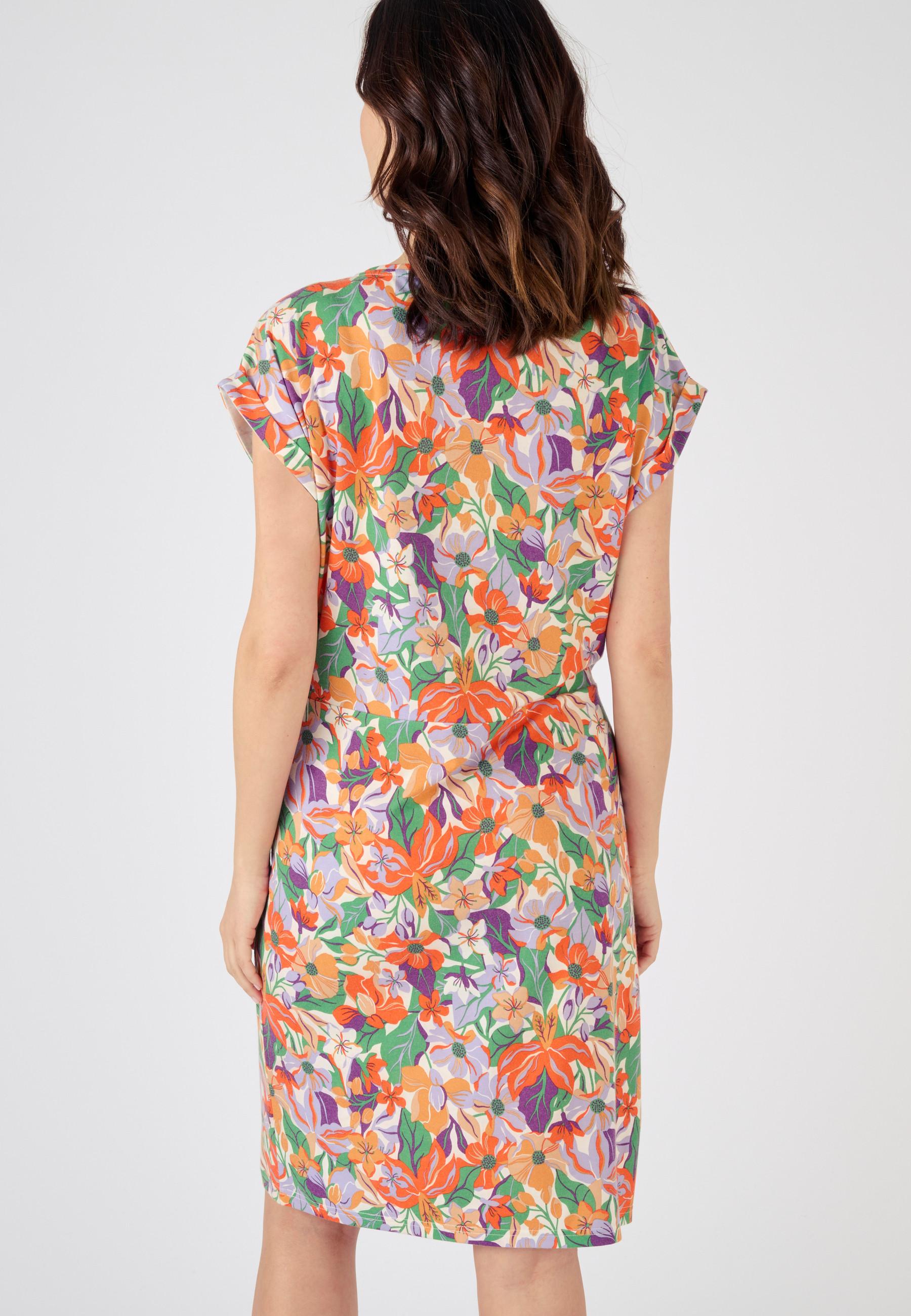 Damart  Robe imprimée fleurs Climatyl 