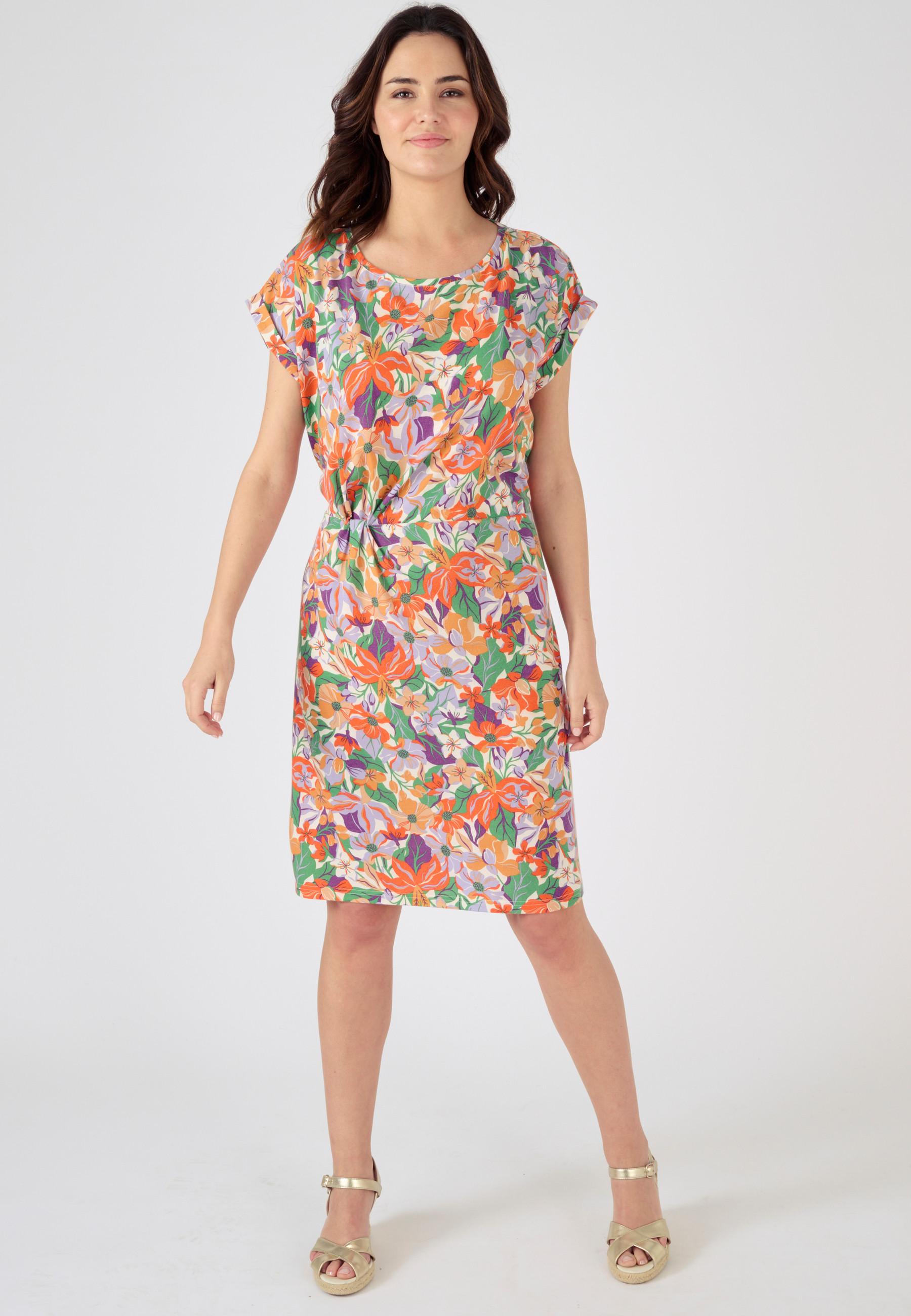 Damart  Robe imprimée fleurs Climatyl 