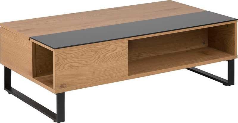 mutoni Table basse Ponceuses naturel 110x60x35  