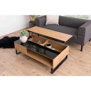 mutoni Table basse Ponceuses naturel 110x60x35  