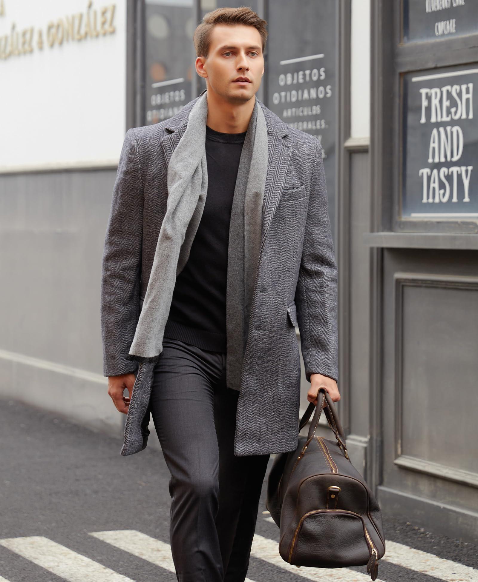 Only-bags.store Sciarpa lunga invernale a quadri  